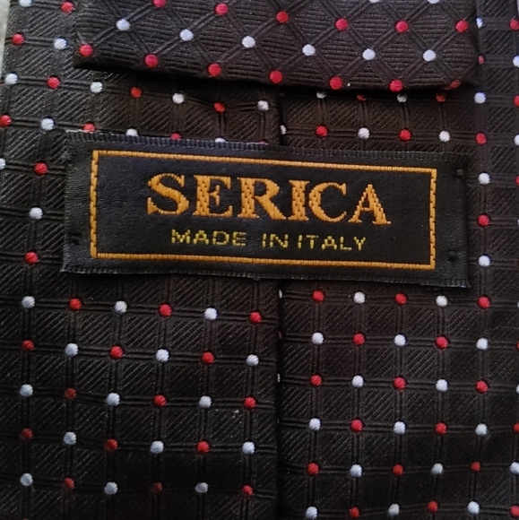100% silk tie by Serica - Picture 2 of 5